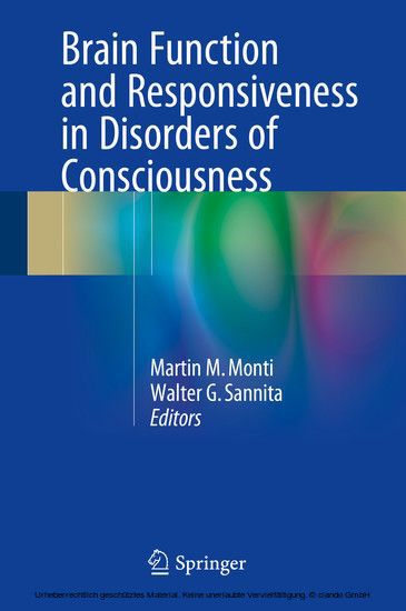 Brain Function and Responsiveness in Disorders of Consciousness main product photo