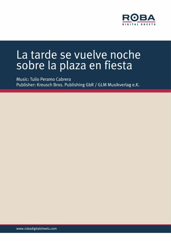 La tarde se vuelve noche sobre la plaza en fiesta main product photo