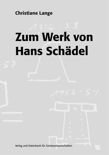 Zum Werk von Hans Schädel main product photo