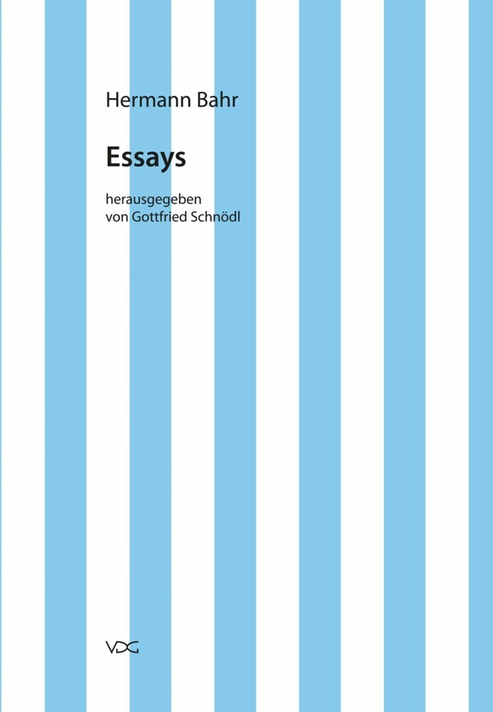 Hermann Bahr / Essays main product photo