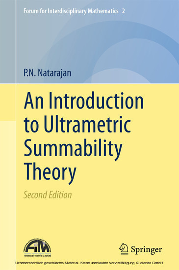 An Introduction to Ultrametric Summability Theory main product photo