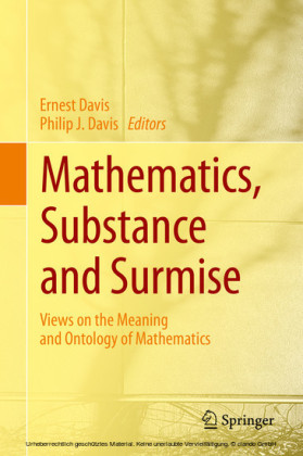 Mathematics, Substance and Surmise
