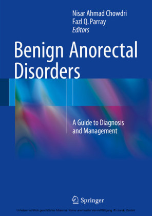 Benign Anorectal Disorders