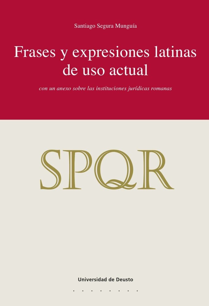 Frases y expresiones latinas de uso actual main product photo