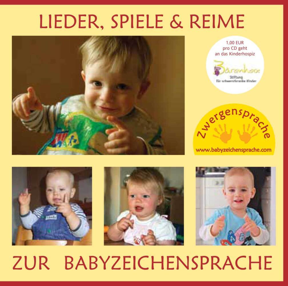 Lieder, Spiele & Reime zur Babyzeichensprache, Audio-CD main product photo