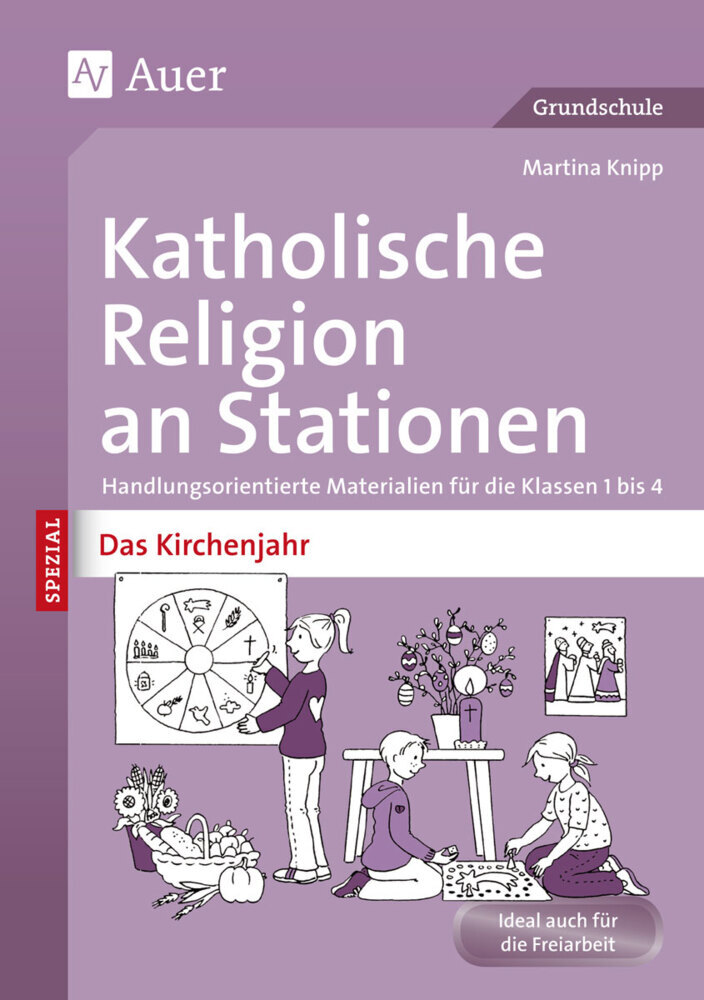 Katholische Religion an Stationen SPEZIAL - Das Kirchenjahr main product photo