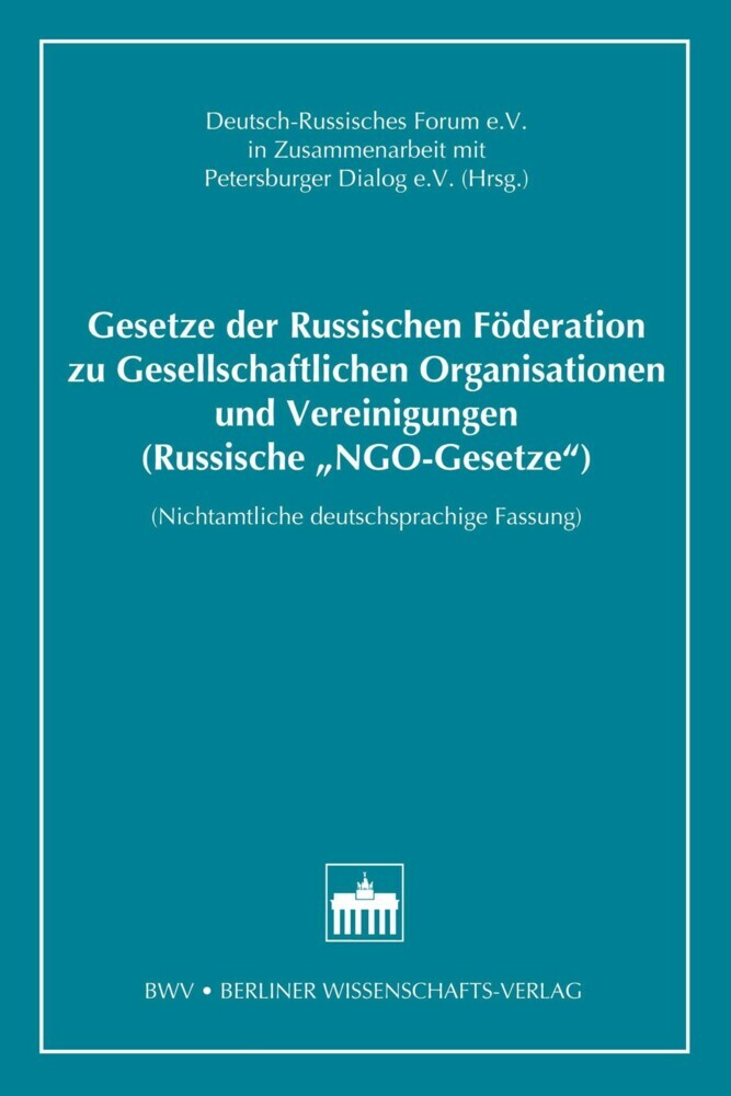 Gesetze der Russischen Föderation zu Gesellschaftlichen Organisationen und Vereinigungen (Russische'NGO-Gesetze') main product photo