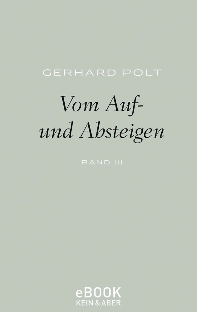 Vom Auf- und Absteigen main product photo
