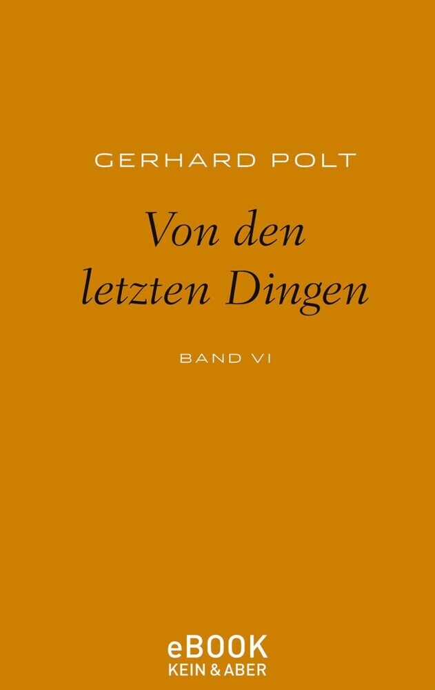 Von den letzten Dingen main product photo
