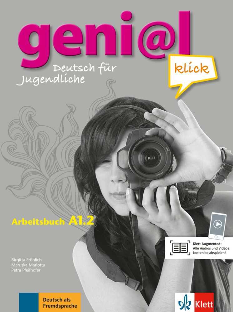 geni@l klick A1.2 Arbeitsbuch mit Audio-Dateien zum Download main product photo