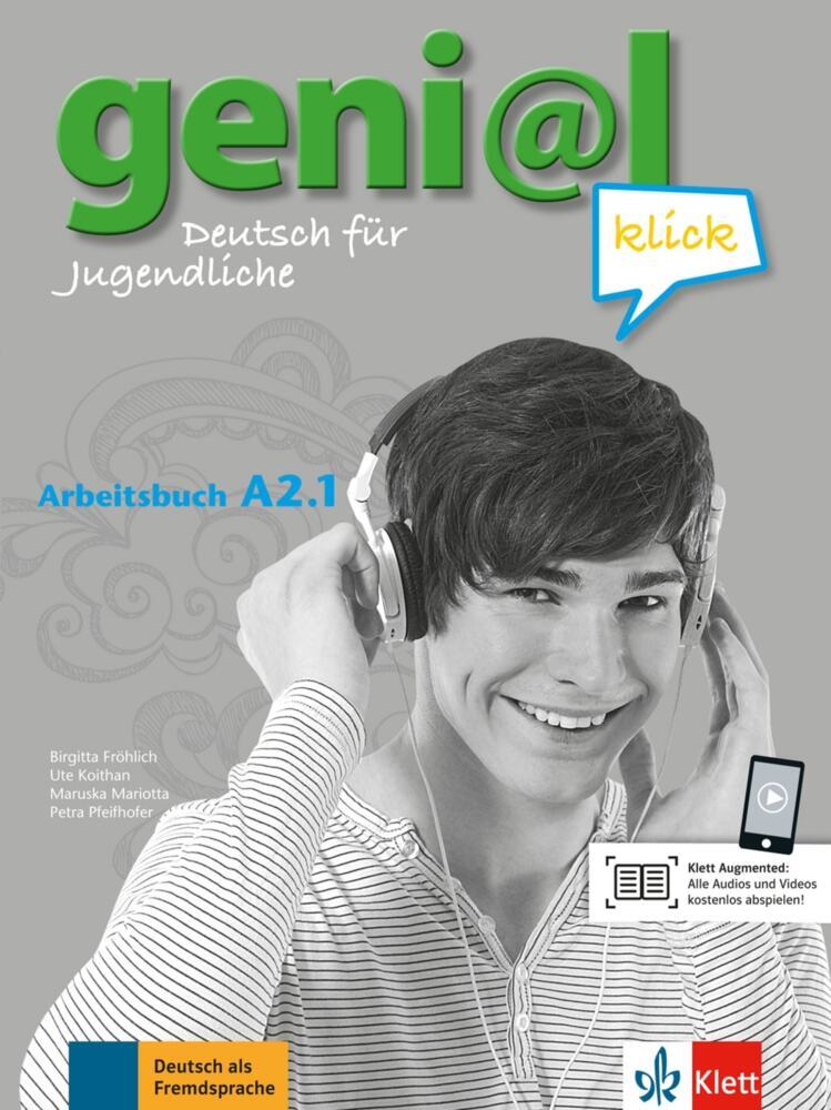 geni@l klick A2.1 Arbeitsbuch mit Audio-Dateien zum Download main product photo