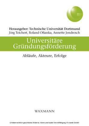 Universitäre Gründungsförderung