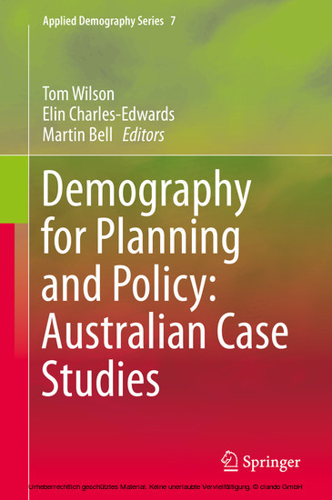 Demography for Planning and Policy: Australian Case Studies main product photo