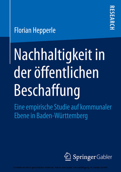 Nachhaltigkeit in der öffentlichen Beschaffung main product photo