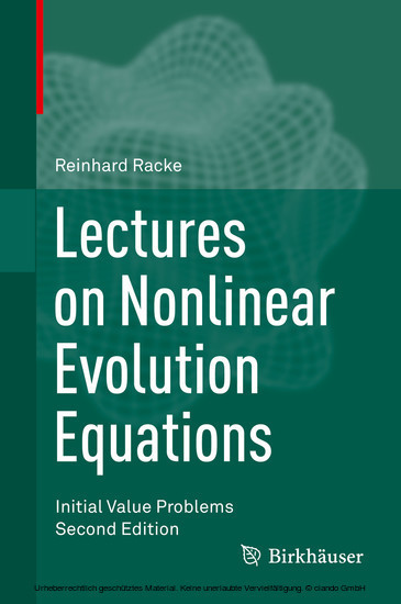 Lectures on Nonlinear Evolution Equations main product photo