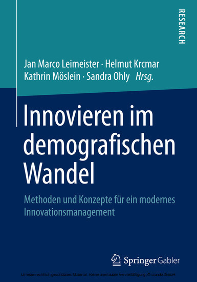Innovieren im demografischen Wandel main product photo