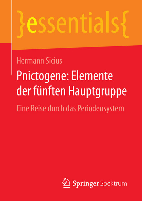 Pnictogene: Elemente der fünften Hauptgruppe main product photo