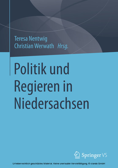 Politik und Regieren in Niedersachsen main product photo