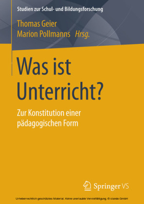 Was ist Unterricht?