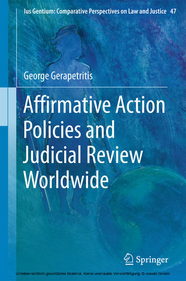 Affirmative Action Policies and Judicial Review Worldwide main product photo