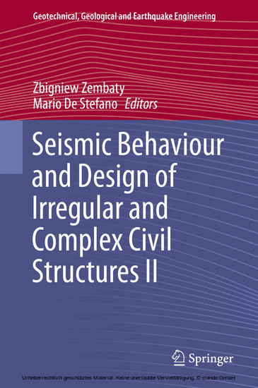 Seismic Behaviour and Design of Irregular and Complex Civil Structures II main product photo