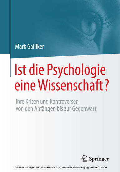 Ist die Psychologie eine Wissenschaft? main product photo