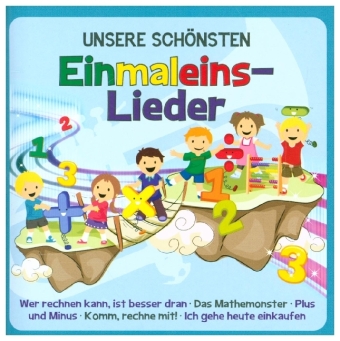 Familie Sonntag - Unsere schönsten Einmaleins-Lieder, 1 Audio-CD
