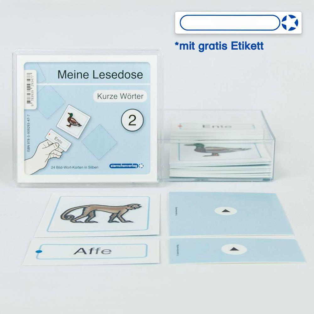 Meine Lesedose 2 - Kurze Wörter main product photo