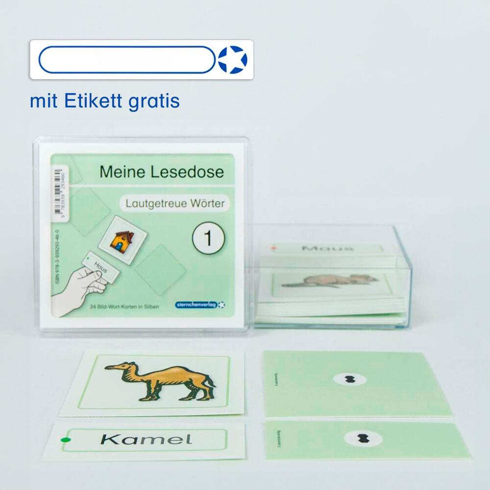 Meine Lesedose 1 - Lautgetreue Wörter main product photo