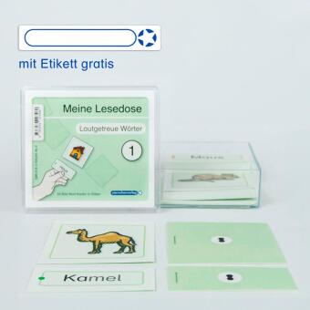 Meine Lesedose 1 - Lautgetreue Wörter