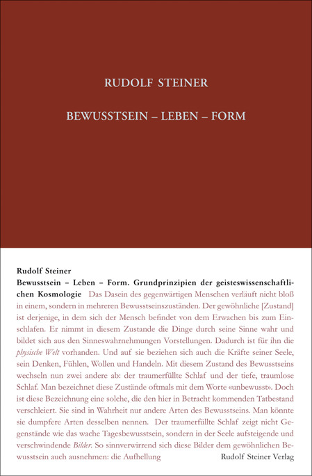 Bewusstsein - Leben - Form main product photo