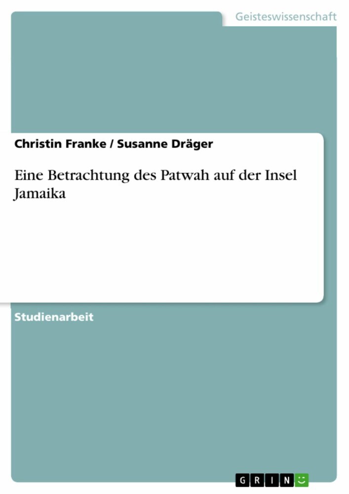 Eine Betrachtung des Patwah auf der Insel Jamaika main product photo