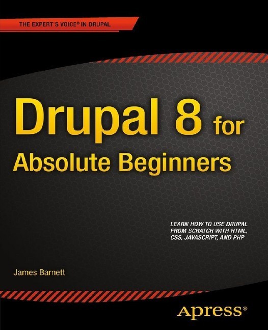 Drupal 8 for Absolute Beginners main product photo