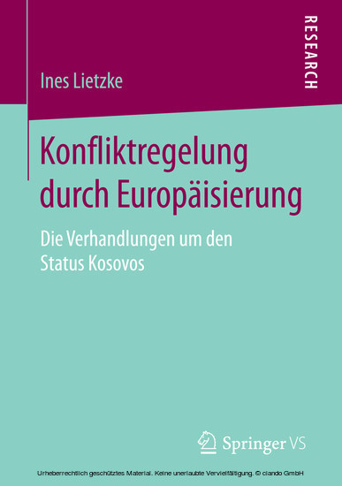 Konfliktregelung durch Europäisierung main product photo