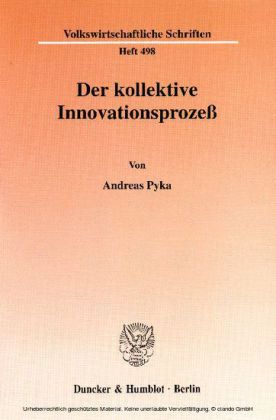 Der kollektive Innovationsprozeß.