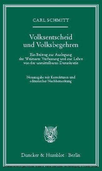 Volksentscheid und Volksbegehren. main product photo
