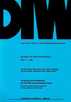 Wirkung und Wirksamkeit der EU-Binnenmarktmaßnahmen.