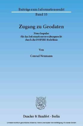 Zugang zu Geodaten.