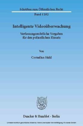 Intelligente Videoüberwachung.