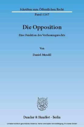 Die Opposition.