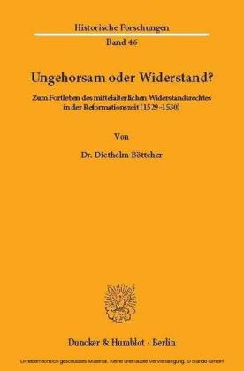 Ungehorsam oder Widerstand?