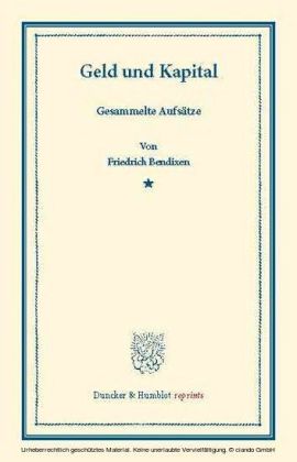 Geld und Kapital.