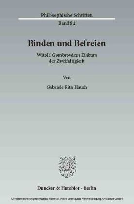 Binden und Befreien.