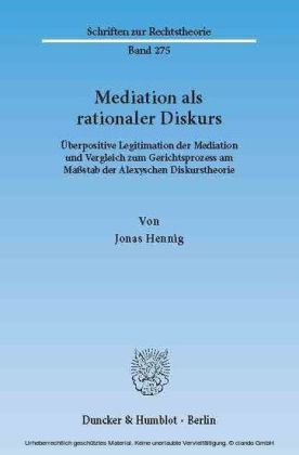 Mediation als rationaler Diskurs.