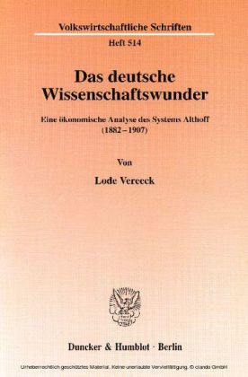 Das deutsche Wissenschaftswunder.