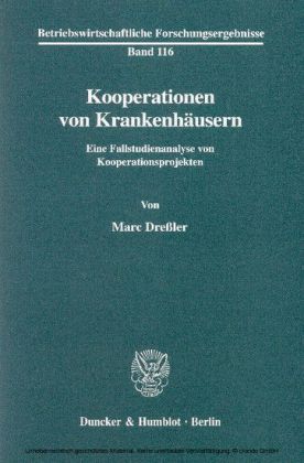 Kooperationen von Krankenhäusern.