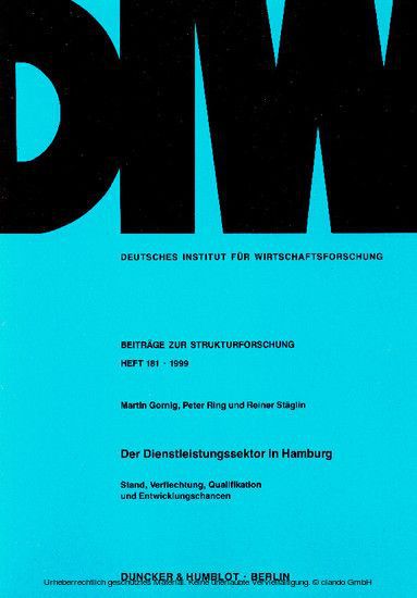 Der Dienstleistungssektor in Hamburg. main product photo