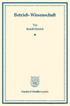 Betrieb-Wissenschaft.