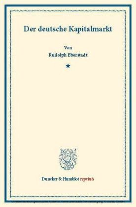 Der deutsche Kapitalmarkt.