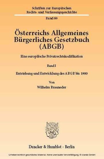 Österreichs Allgemeines Bürgerliches Gesetzbuch (ABGB). main product photo